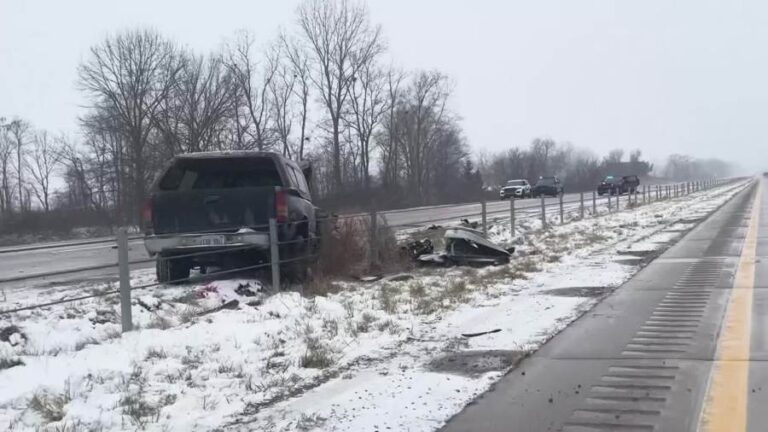 Женщина госпитализирована после аварии на И-96