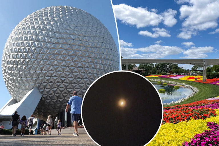 «НЛО» завис над Эпкотом Диснея, но этому может быть простое объяснение