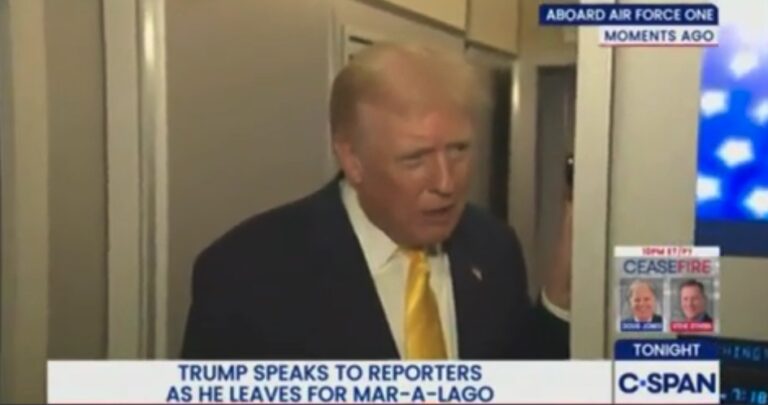 «Это был ваш мозг?» — спрашивает журналист Трампа о МРТ и говорит: «У меня нет идеи, что они анализировали».