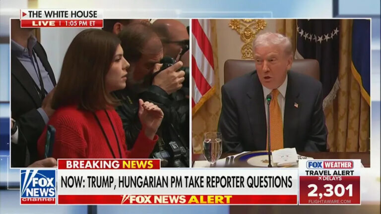 «Вы — фальшивые новости!» — Трамп спросил журналиста NBC News о стоимости ужина в честь Дня благодарения