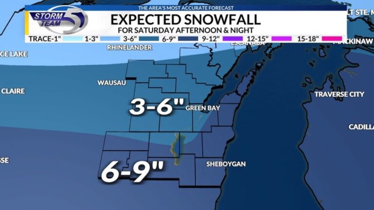 Зимнее предупреждение: ноябрь заканчивается лопатой на северо-востоке Висконсина