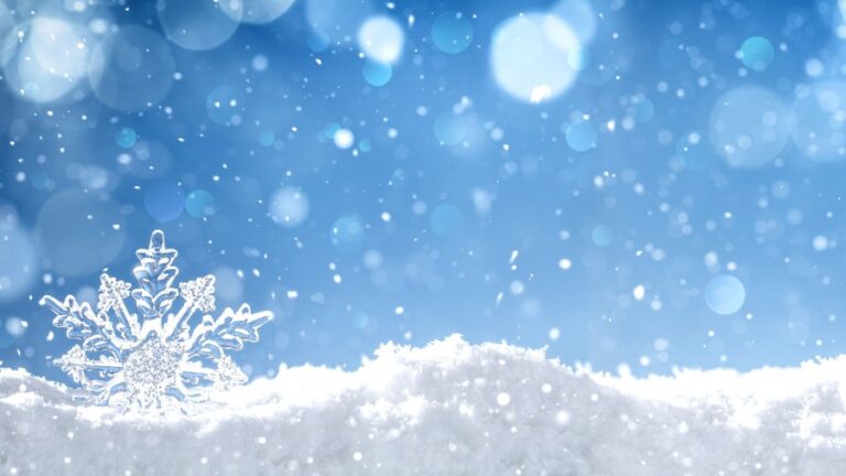 Зимняя погода для трех стран