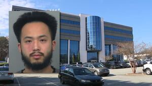 Женщина погналась за Пипин Томом, который записал ее в туалете округа Гвиннетт