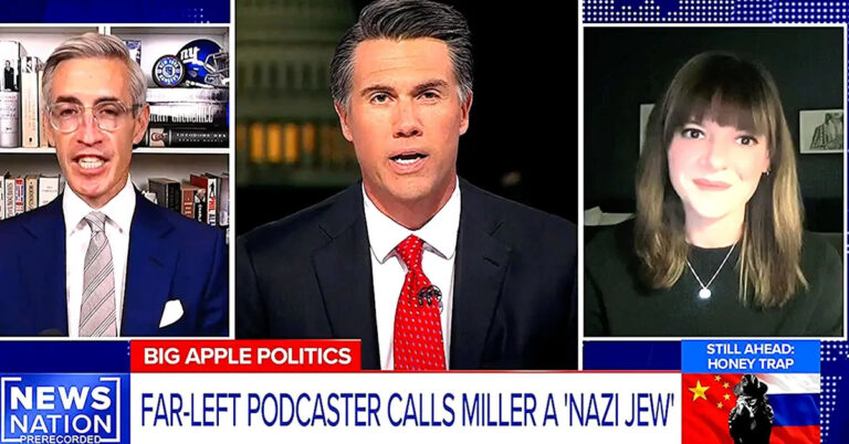 «Мы здесь!» — Анкор из NewsNation отказался от приглашения на защиту, назвав шефа Трампа Стивена Миллера «нацистским евреем»