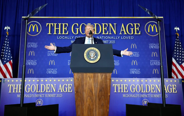 Белый дом опубликовал распутную пропаганду McDonald’s