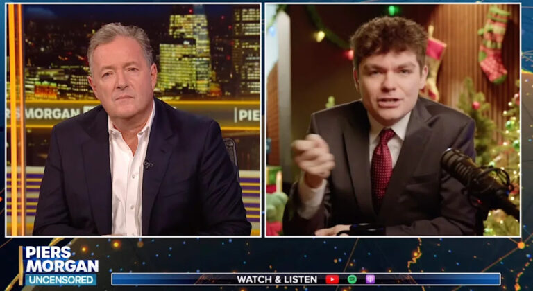 Ник Фуэнтес задал вопрос Пирсу Моргану, была ли его семья расистом из-за того, что избегала чернокожих людей