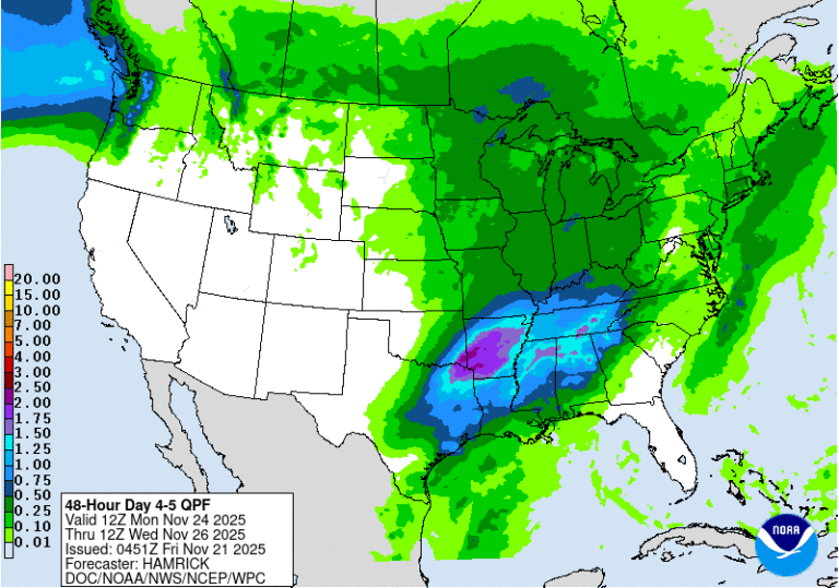 Будет ли снег на День Благодарения? Вот последний прогноз.