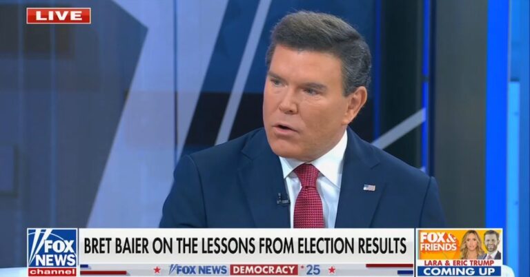 Брет Байер объяснил Fox & Friends, насколько плохими были результаты выборов для республиканцев