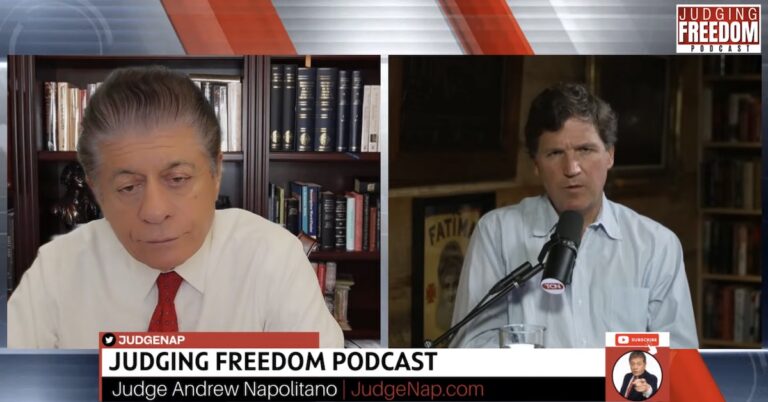 «Война грядет»: Такер Карлсон сказал, что член Конгресса рассказал ему, что Трамп объявит сегодня вечером