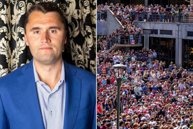 США установили копию палатки, где Чарли Кирк был убит на ежегодной конвенции