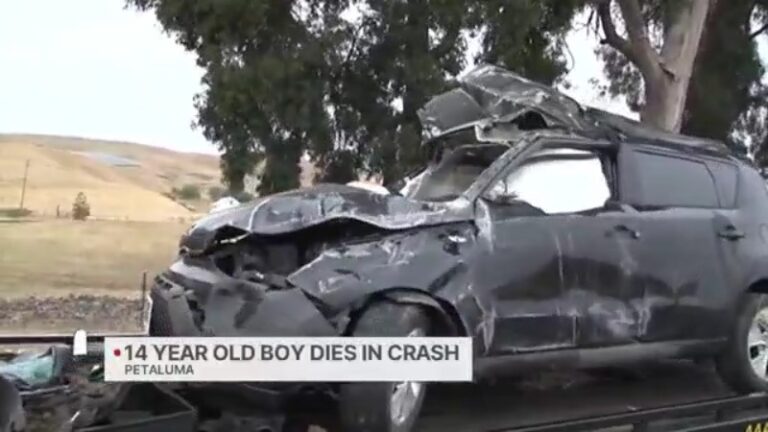 14-летний мальчик Новато погиб во время полицейской погони в Петалуме