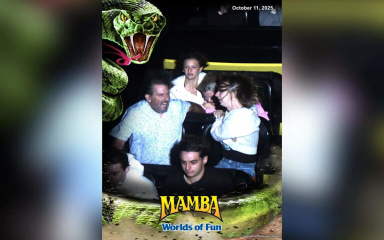 Пара катающихся на американских горках KC, возможно, спасла жизнь. Теперь они надеются помочь большему