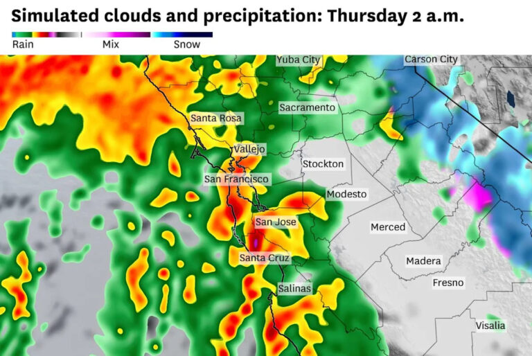 Калифорнийский шторм создает редкую угрозу: долгосрочный риск торнадо