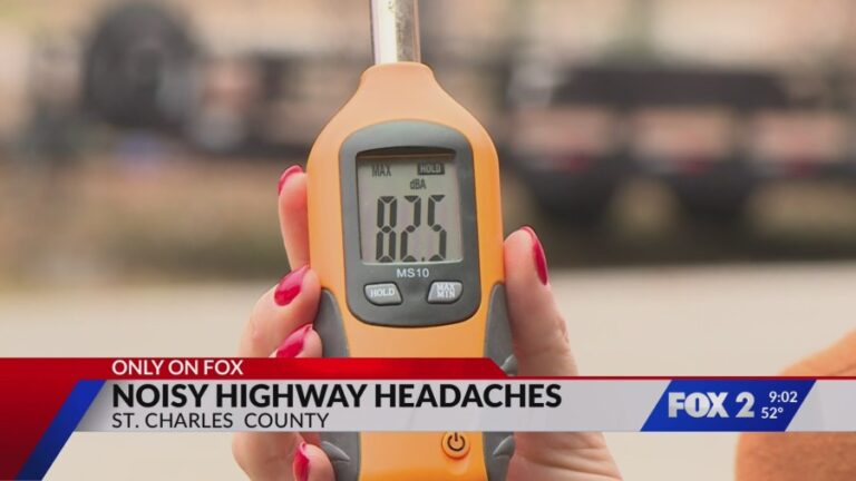 Шоссе 364 шума разжигает звук стена борьбы округа Сент-Чарльз