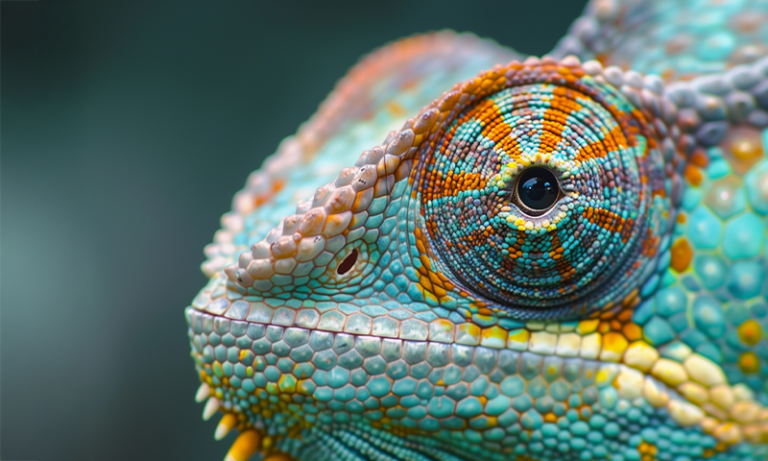 Глаза хамелеона скрывают тайну