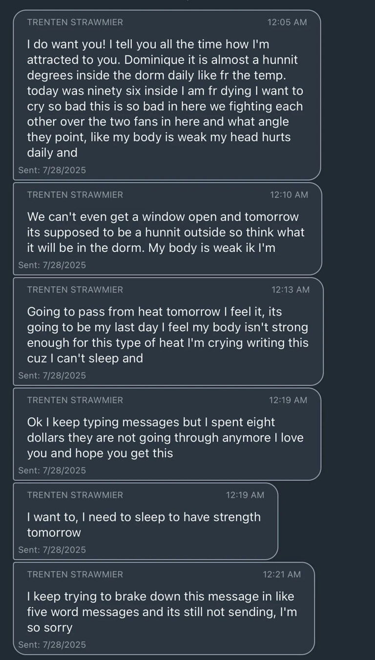 Заключенные говорят, что исправление кондиционера в частной тюрьме Индианы все еще не работает под жестокой летней жарой