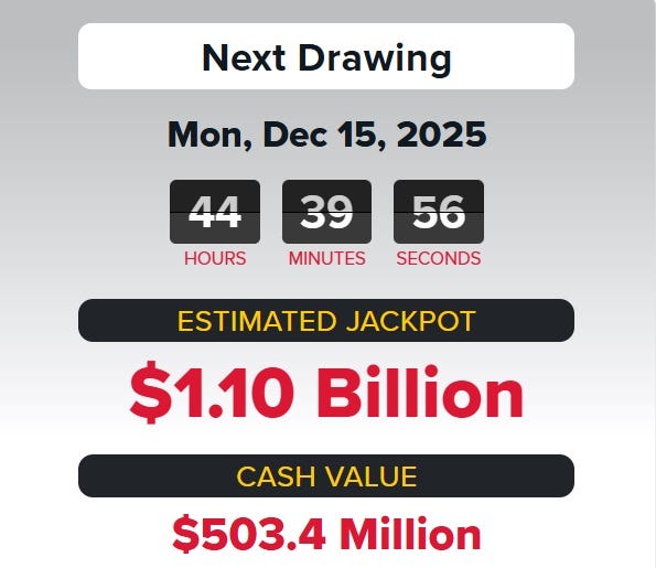 Кто-нибудь выиграл Powerball? Проверь выигрышные номера, когда джекпот достигает $1,1 млрд.