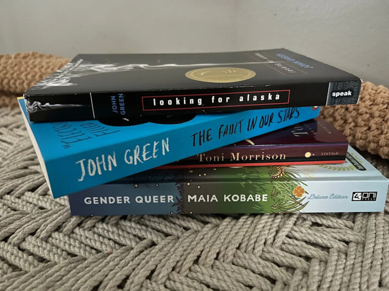 Эти 46 книг были оспорены в библиотеках Индианы.