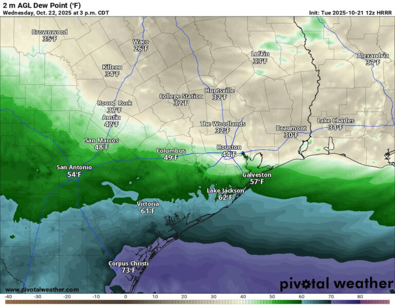 Хьюстон становится прохладнее в среду, но серьезная погода может быть здесь в ближайшее время