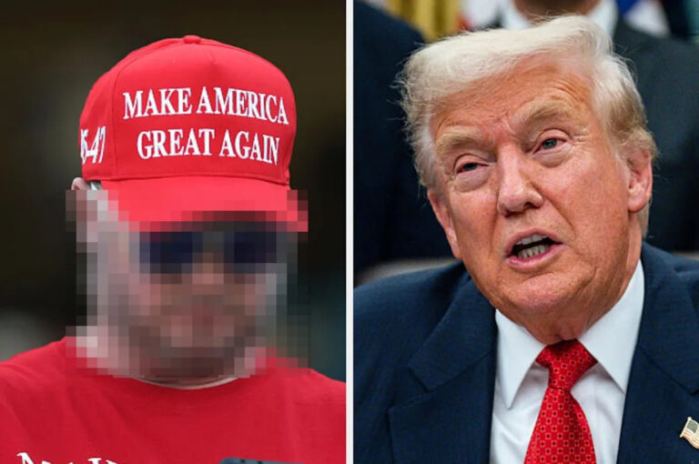 Люди не испытывают сочувствия к стороннику Трампа, который обвиняет правительство в убийстве средств к существованию своей семьи.