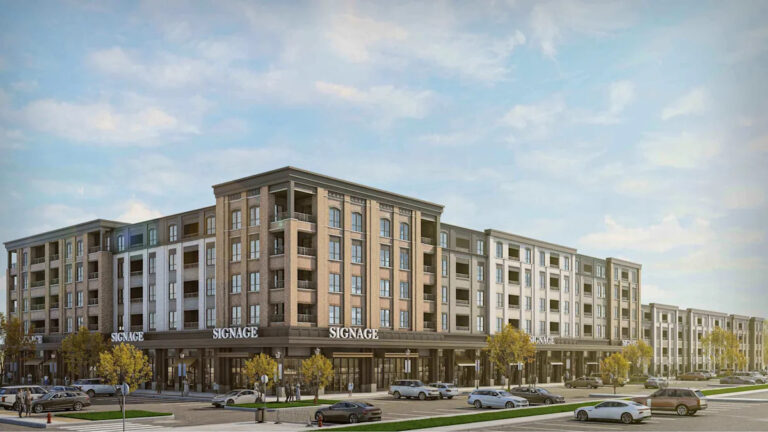 Рядом с Инди Нора Плаза, застройщик, чтобы снести офисный парк, чтобы построить многоквартирные дома