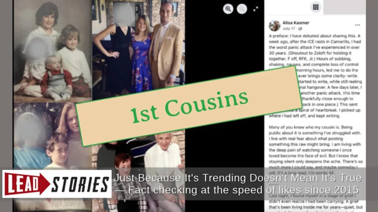 Алиса Касмер, чья публикация в Facebook говорит, что она «скорбит» о том, кем стал помощник Трампа Стивен Миллер, — его первая кузина