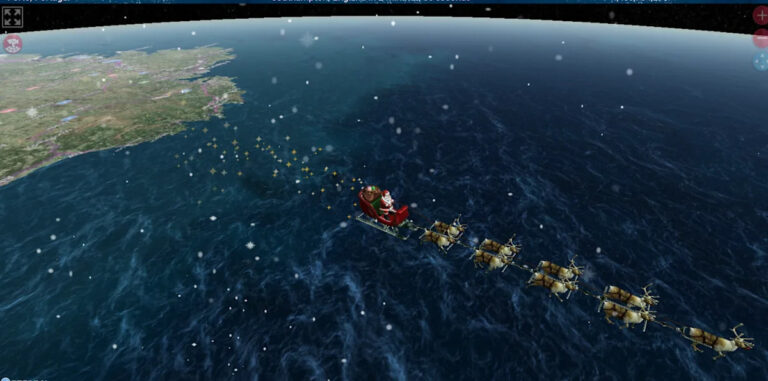 Следуйте за святым Ником в канун Рождества с помощью трекера NORAD Santa 2025