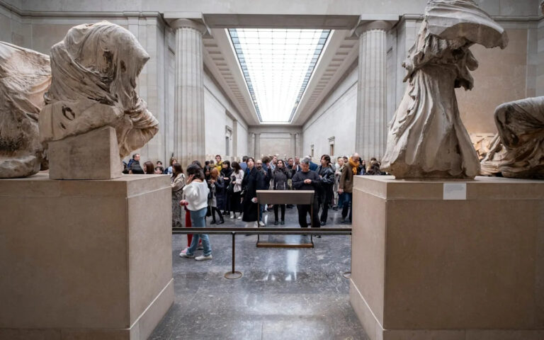 Elgin Marbles останется на выставке, несмотря на ремонт стоимостью 1 млрд фунтов