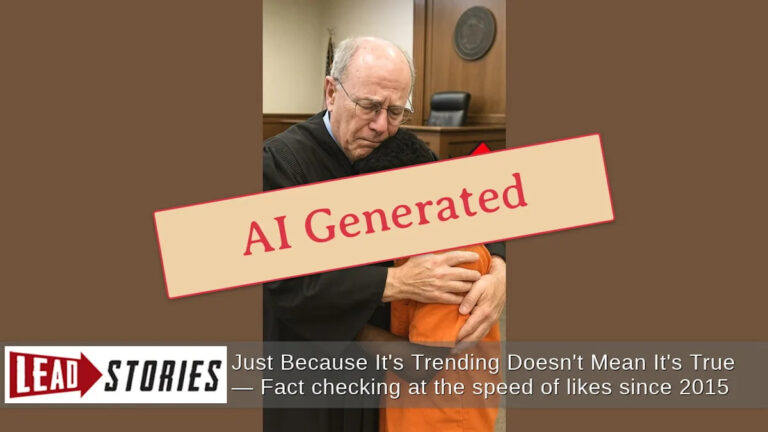 Фальшивая история о том, что «судья Харрисон» председательствовал на усыновлении 14-летнего «Дэвида» — это кликбейт, созданный ИИ