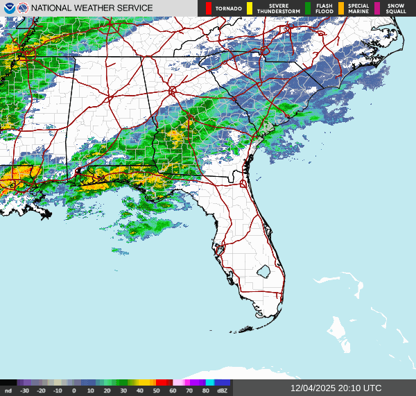 В понедельник вечером во Флориде наступили холода, и сегодня это снова происходит.
