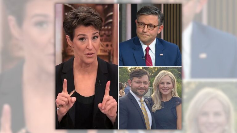 Проверка фактов: Ходят слухи, что скрытое ООО жены Майка Джонсона было разоблачено Рейчел Мэддоу.