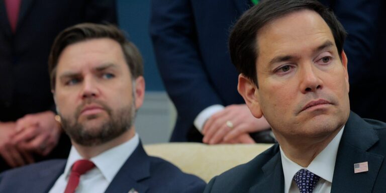 Марко Рубио поделился неловким фото Vanity Fair, и Джей Ди Вэнс действительно его раскроет