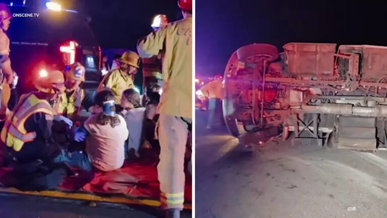 Автобус с церковной группой из ОЦ перевернулся на шоссе возле Раннинг-Спрингс; 20 ранены