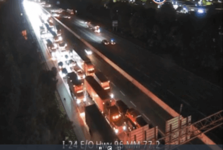 1 погибший после аварии на рабочей площадке TDOT вдоль I-24E в Мурфрисборо