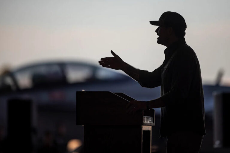 Hegseth announces new military housing task force at Oceana enlistment ceremony