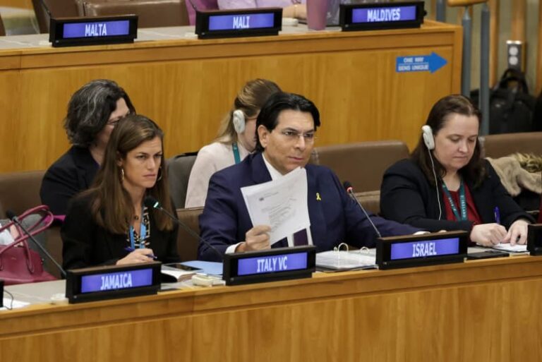 Данон: МФС должна сосредоточиться на разоружении ХАМАС, а не на превращении в очередную неэффективную силу ООН