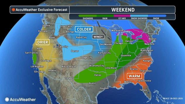Арктический взрыв принесет несколько волн опасных холодов на Средний Запад и Северо-восток на следующей неделе