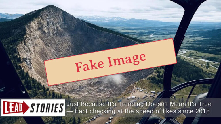Проверка фактов: шутка о крахе горы возле Каспера, Вайоминг был шуткой со страницы сатирического Facebook