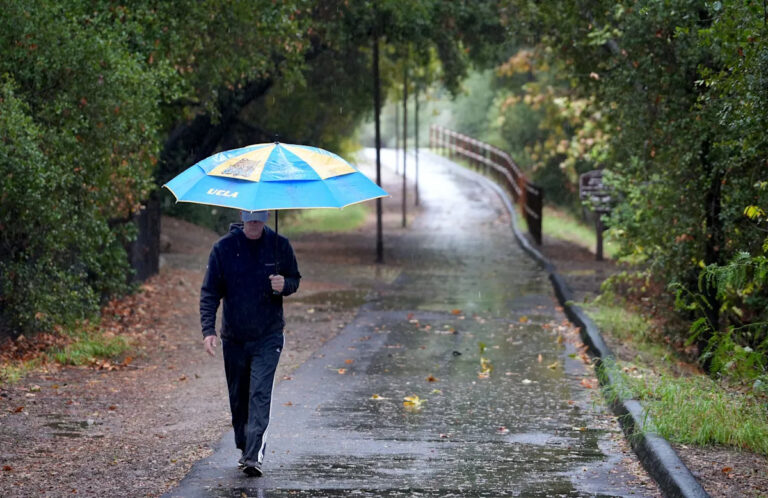 Власти выдают рекомендации жителям Ла Кончита, поскольку дождь продолжает затаивать местные районы.