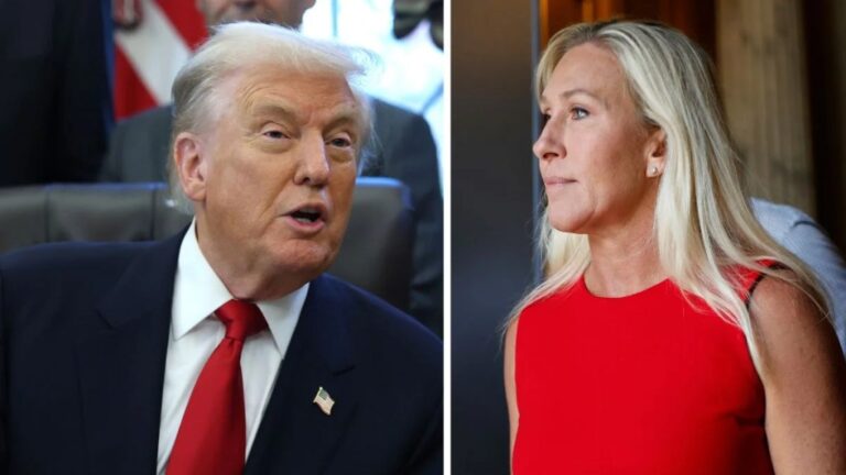 Дональд Трамп отказался от поддержки «Ranting Lunatic» Марджори Тейлор Грин, заявив, что он вернет основного противника