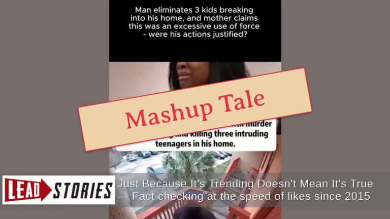 Ветеран не был обвинен в убийстве трех детей, которые ворвались в его дом — фальшивая история