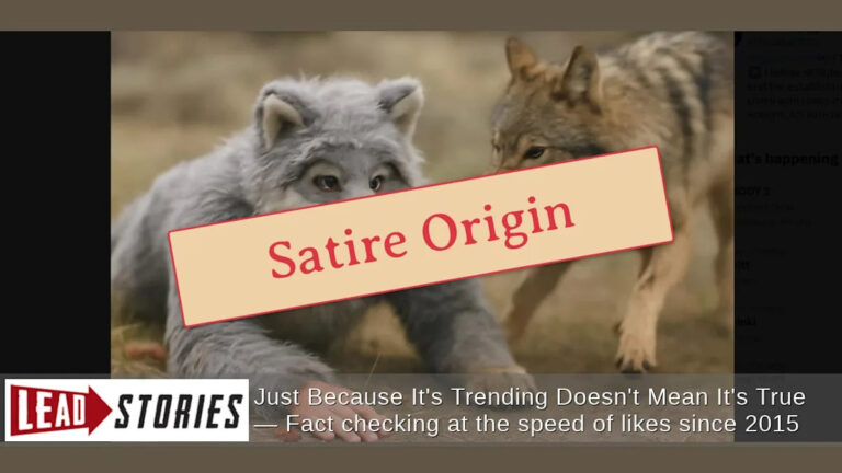 Проверка фактов: человек из Колорадо, идентифицированный как «волчья ярость», не пытался присоединиться к вайомингской волчьей стае — история с сайта Сатиры