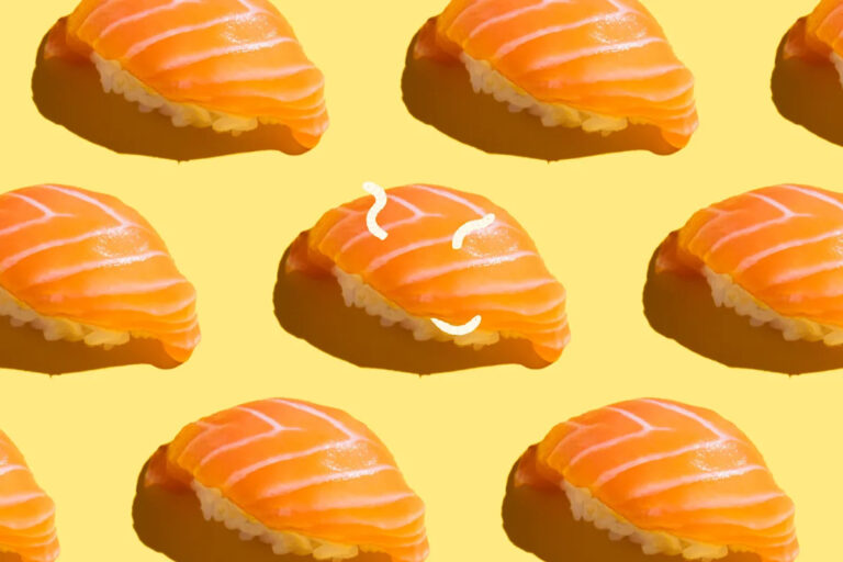 Мы спросили эксперта по безопасности пищевых продуктов о червях в сыром лососе