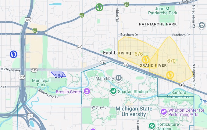 1600 клиентов BWL без электричества в Ист-Лансинге