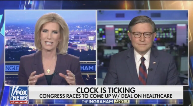 Лора Ингрэм прямо спрашивает Майка Джонсона: «Как избежать обвинений в росте расходов на здравоохранение?»