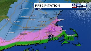 Предрождественская буря замедлит путешествие в Массачусетс. Смотрите последнюю хронологию, ожидаемые общие снегопады