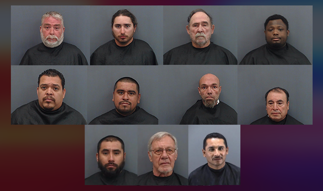 11 человек арестованы за операцию по укусу проституции в Лонгвью