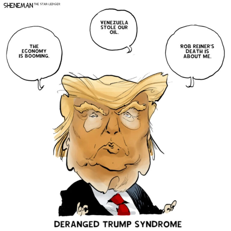 Трамп делает самую предсказуемую вещь в истории — мультфильм Шейнмана