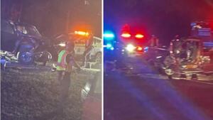 Джексонвилл восстанавливается после того, как его ударили головой в аварии не в том направлении возле средней школы Клэя