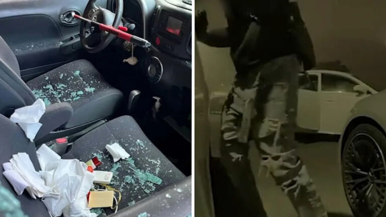 Это сообщество Окленда терроризируется шквалом автомобильных взломов каждую ночь.